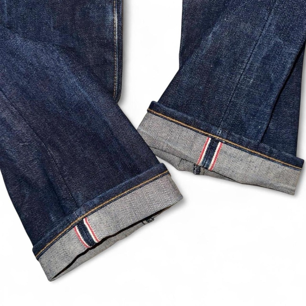 Hiroshi Kato Mammoth Indigo Jeans in Pen Slim - Picture 5 of 6